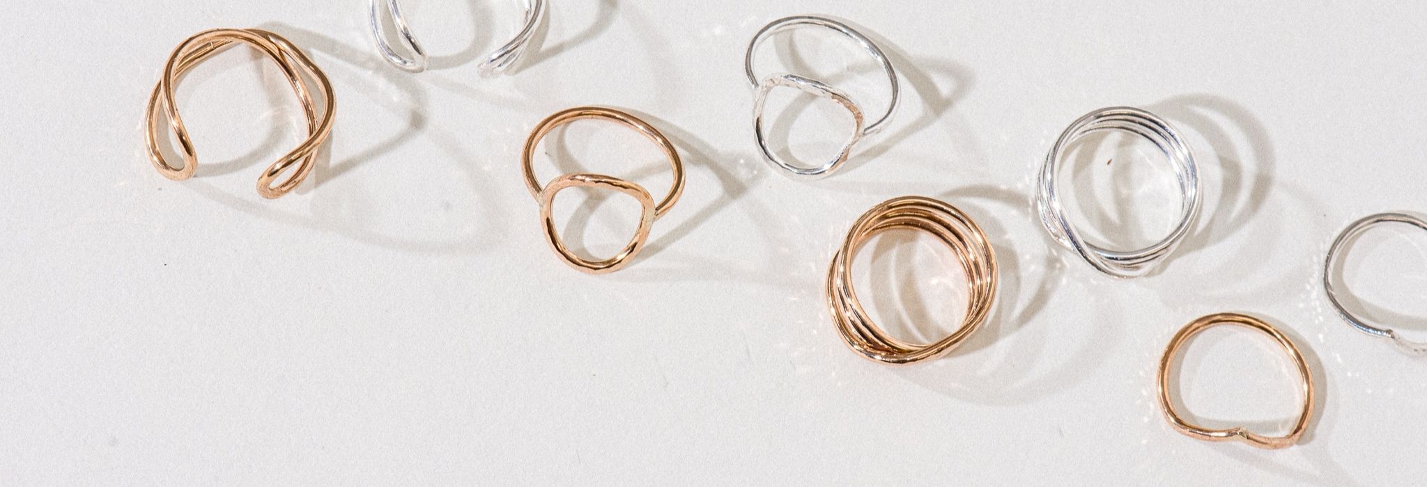14K Gold Filled or Sterling Silver Rings. Tarnish resistant and waterproof jewelry handmade in Hawaii.