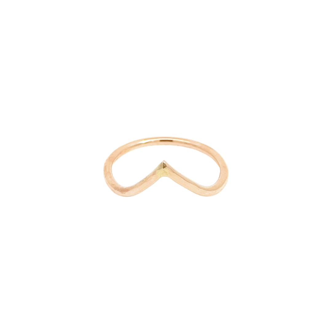 Chevron Ring 14K Gold Fill