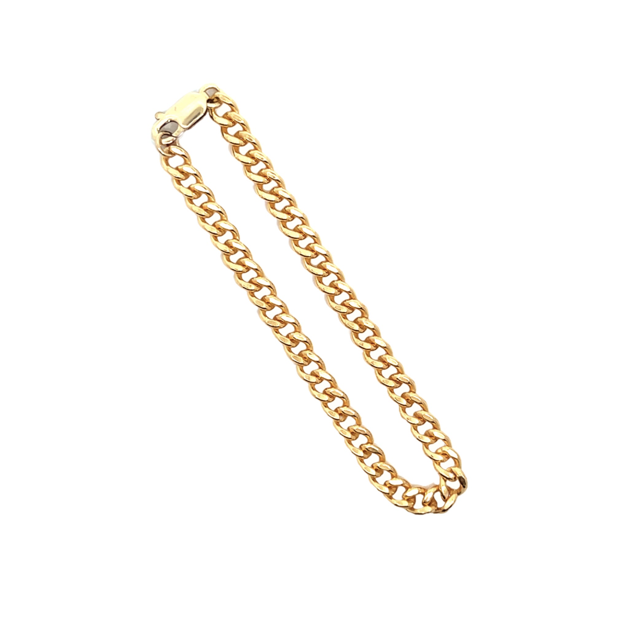 14K Gold Fill Curb Chain Anklet