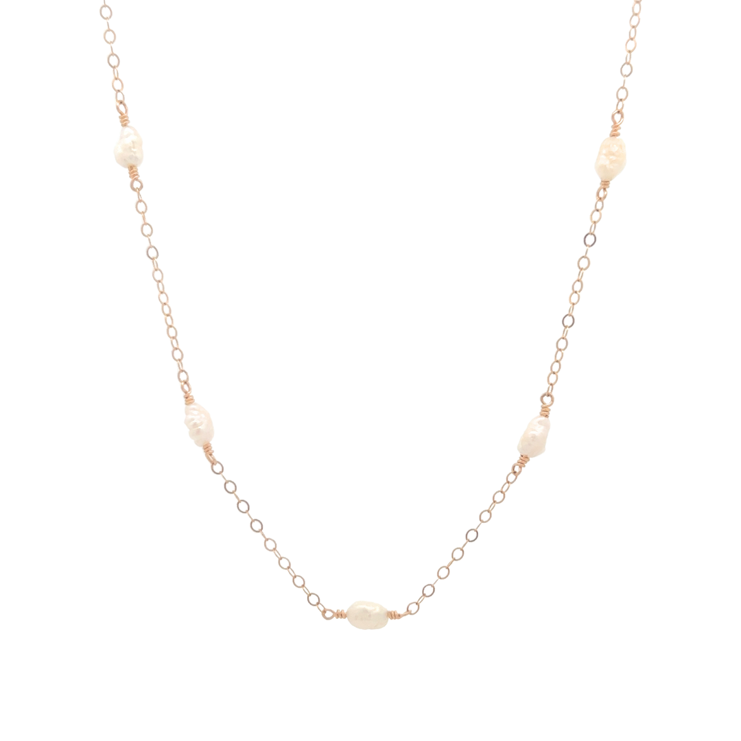 14K Gold Fill Ishtar Necklace. Water proof and tarnish proof. 