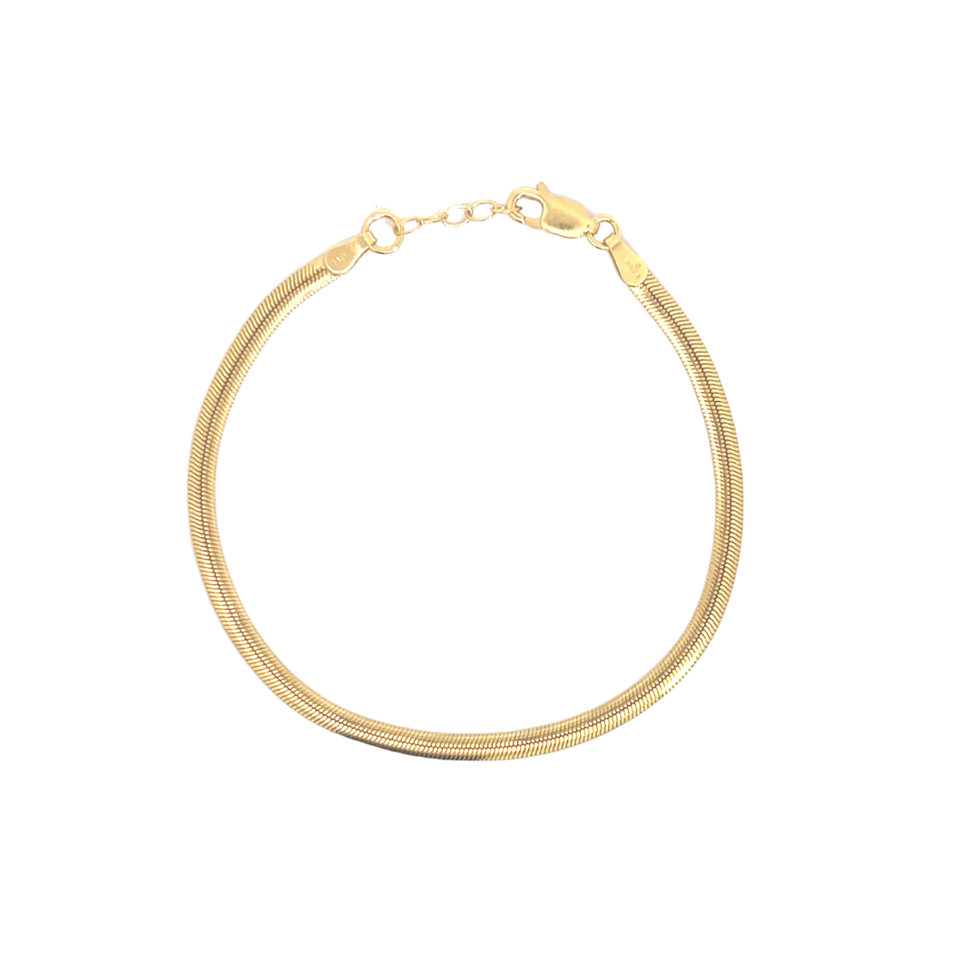 14k Gold Fill Silk Chain Bracelet