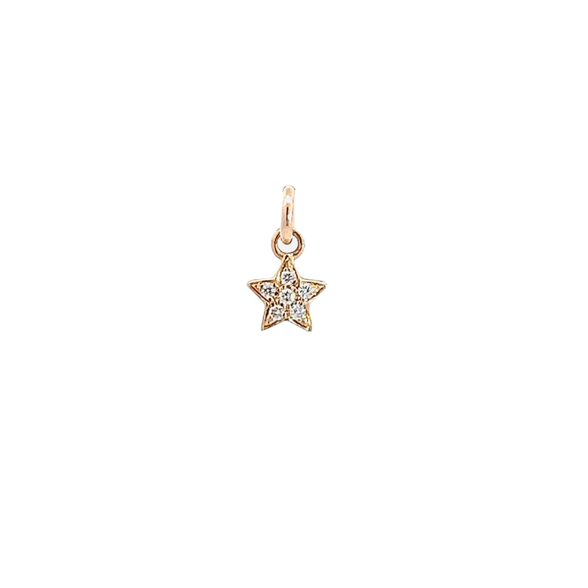 Diamond Star Charm