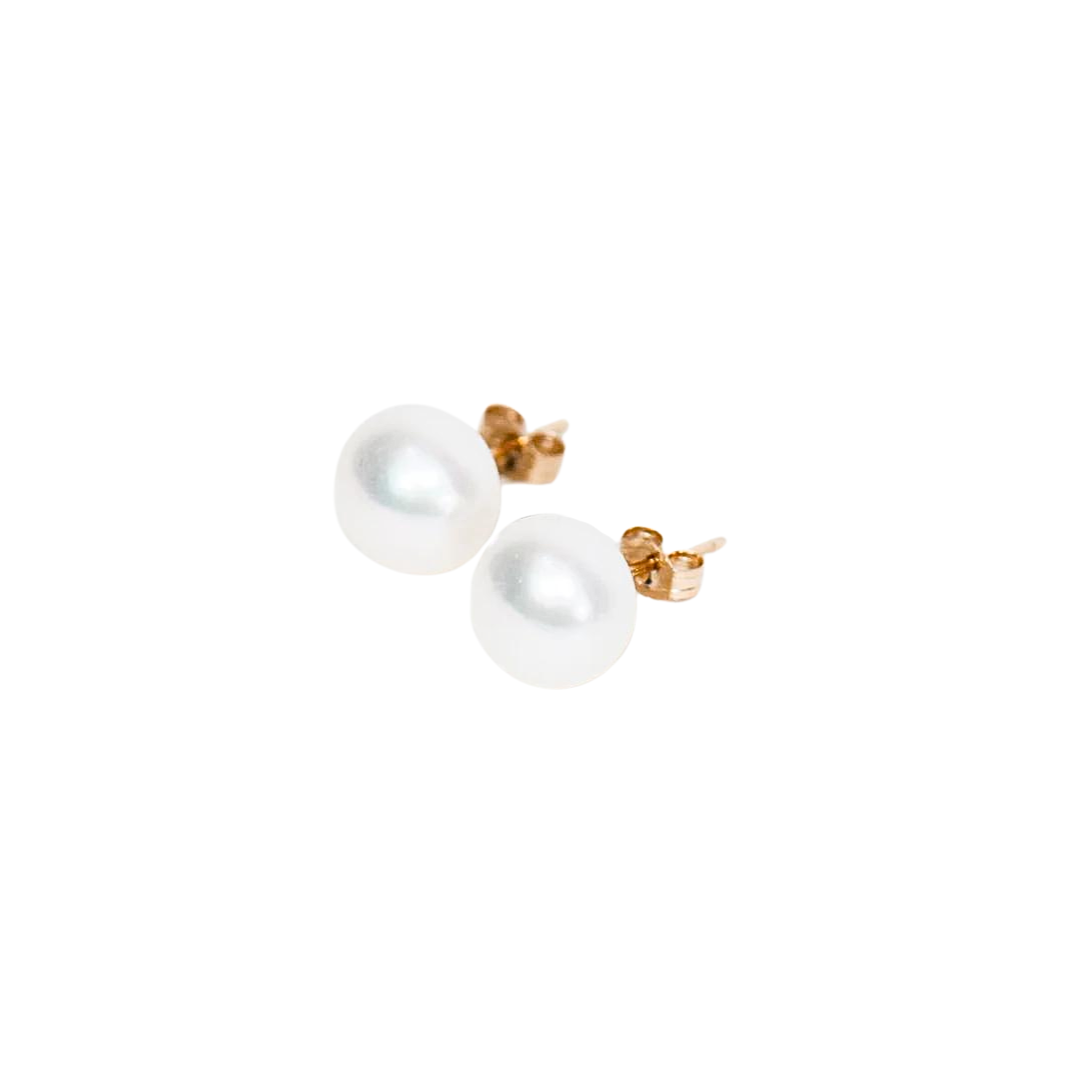 14K Pearl Studs