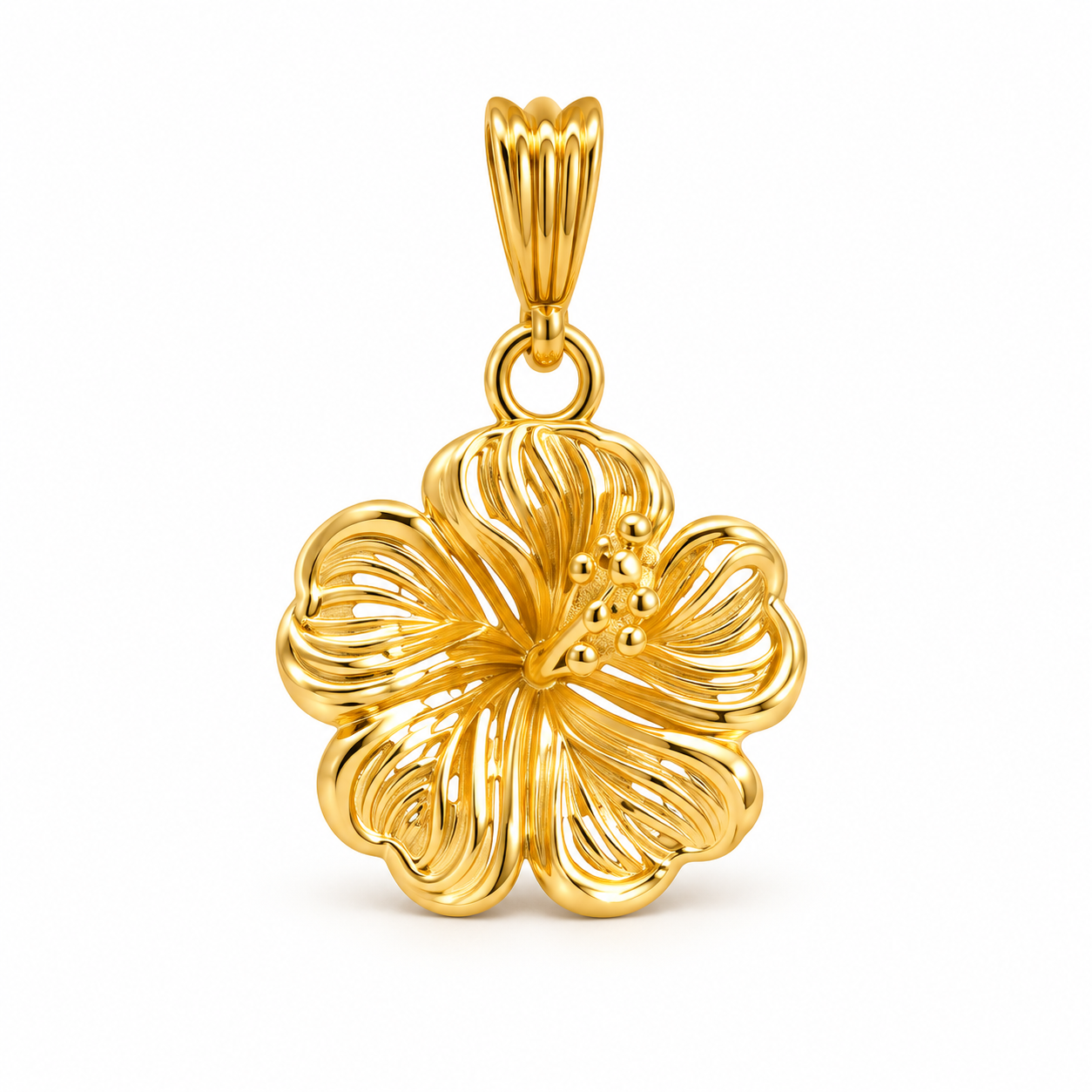 Hibiscus Pendant