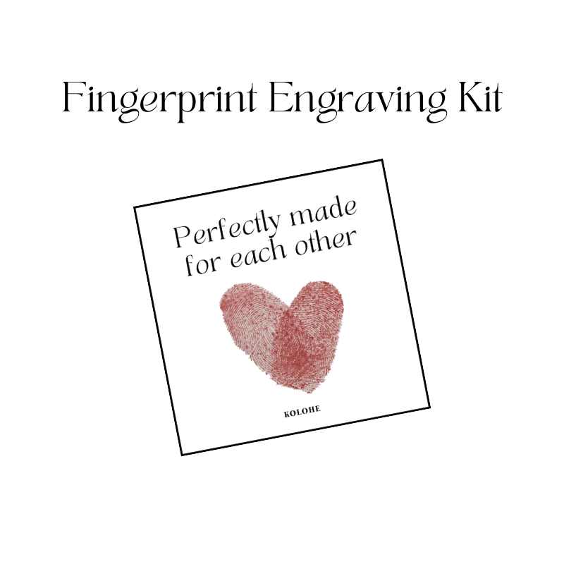 Fingerprint Engraving Kit
