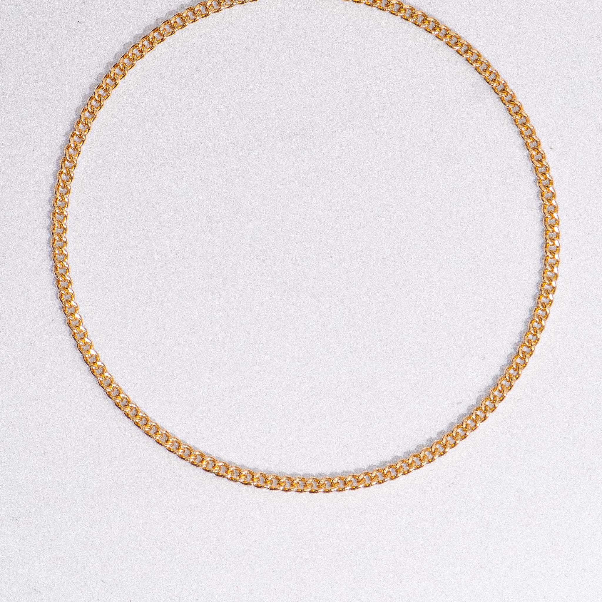 Small Curb Chain Necklace