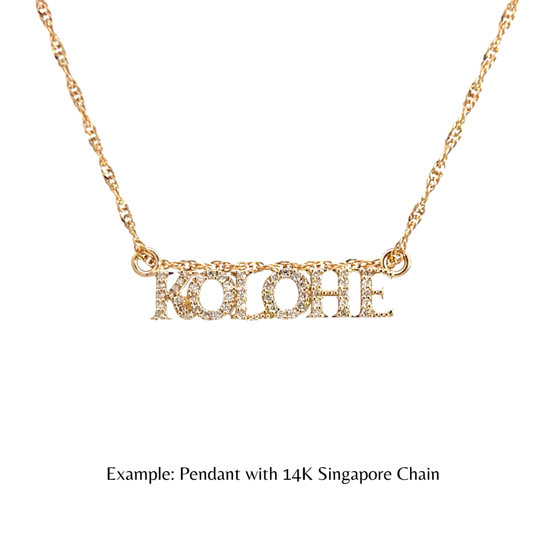 KOLOHE Diamond Pendant