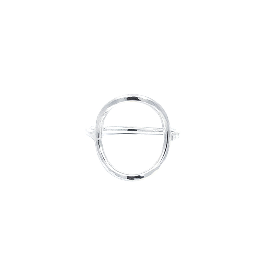 Sterling Silver Circle Ring