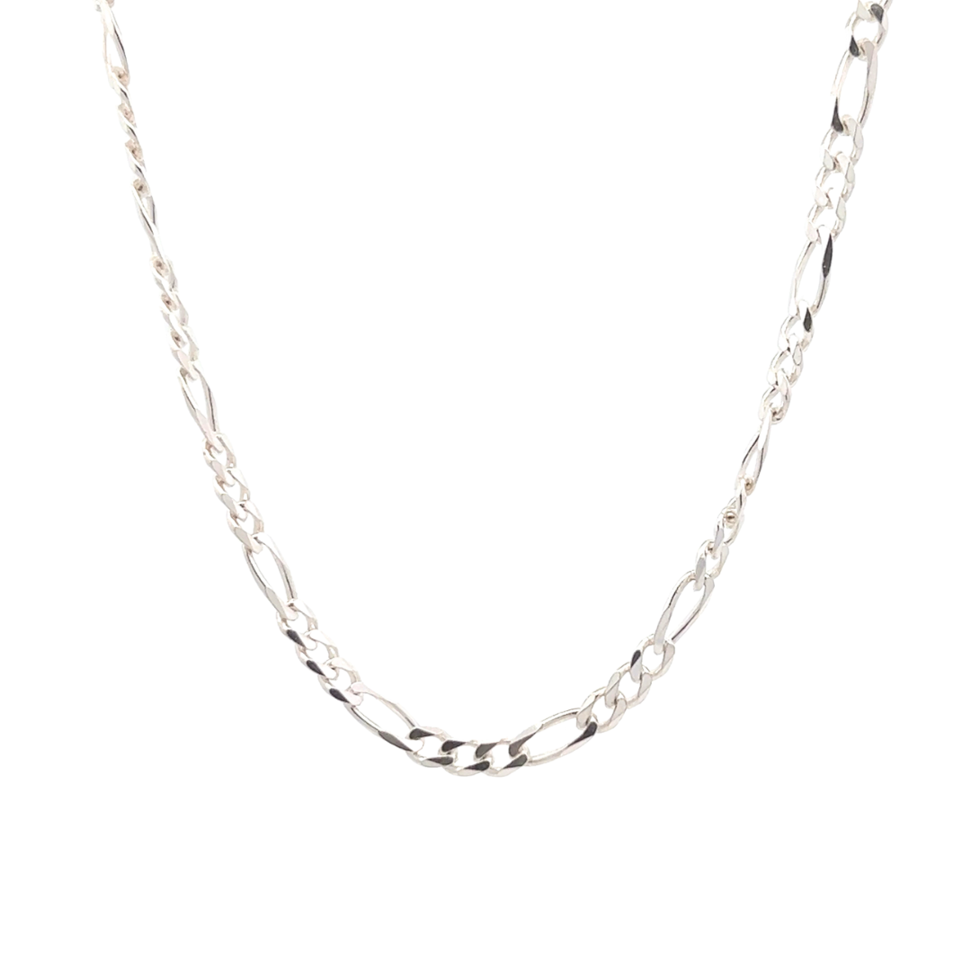 Sterling Silver Figaro Necklace