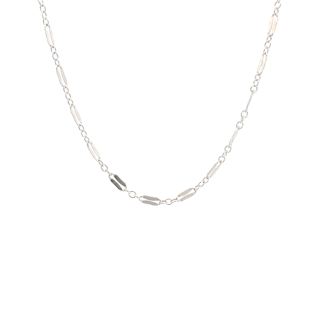 Sterling Silver Flat Chain 