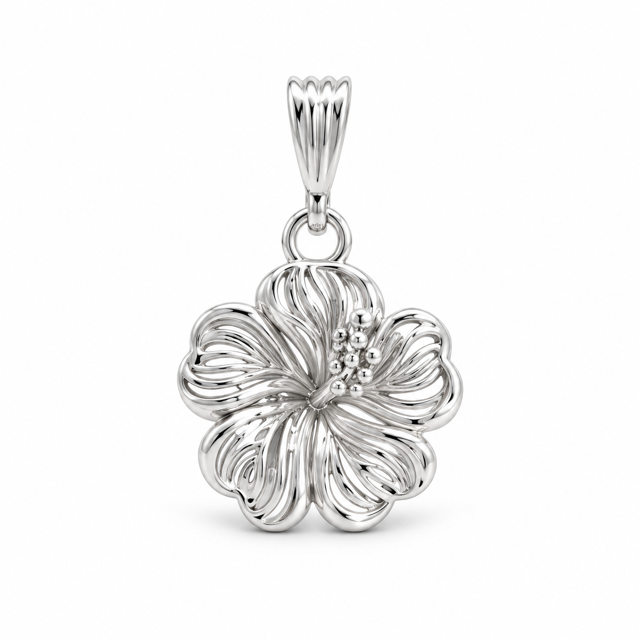 Hibiscus Pendant