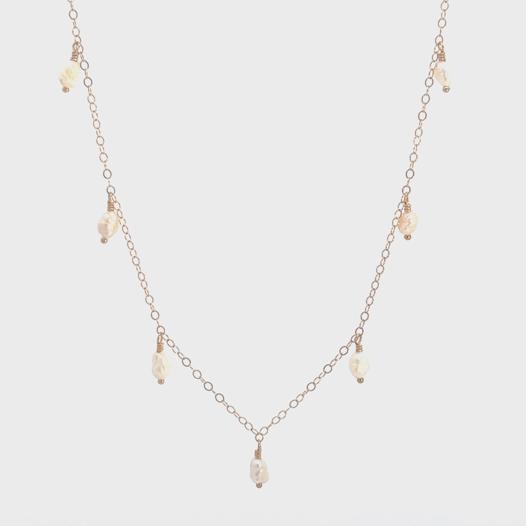 14K Gold Fill Arke Necklace 