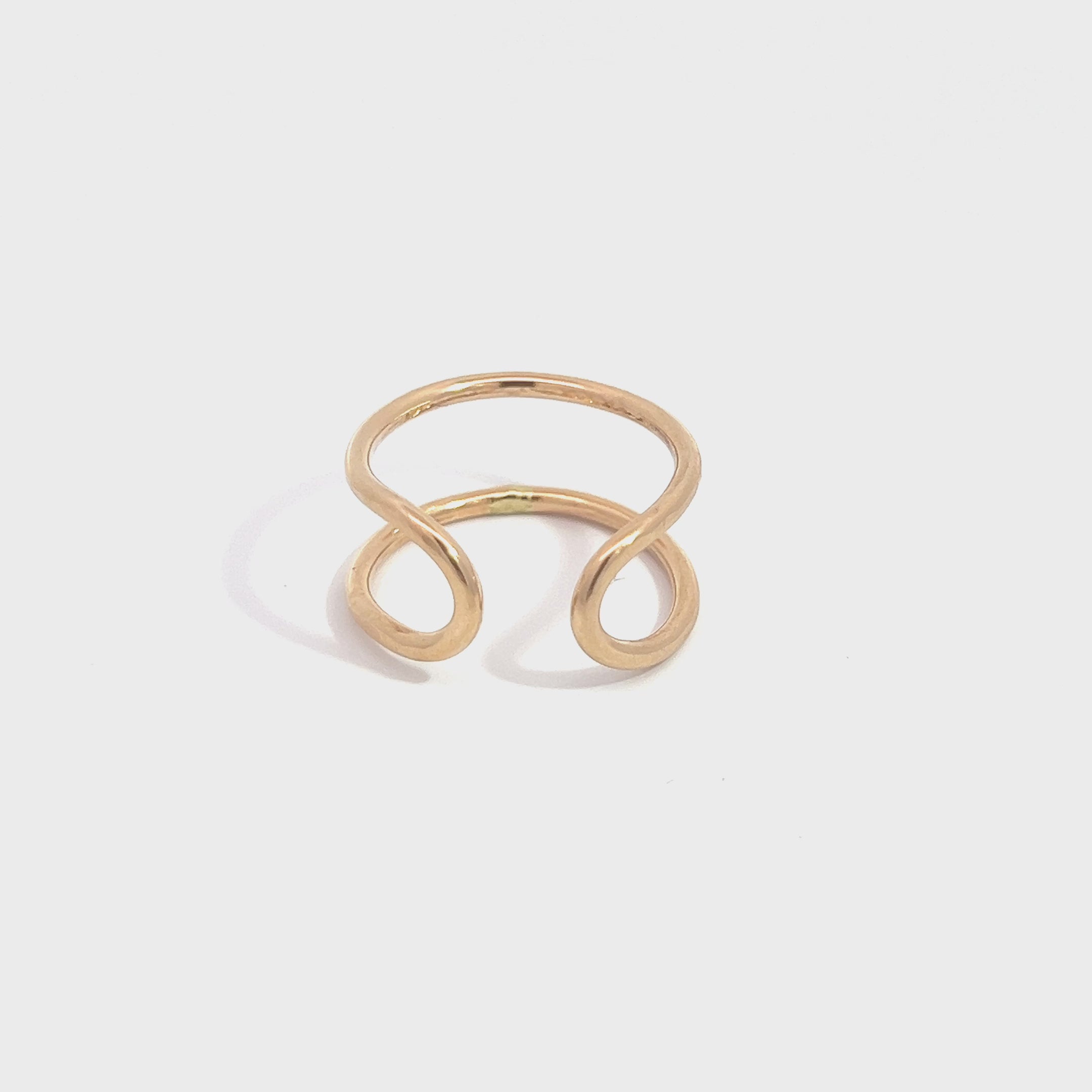 14k Gold Fill Cuff Ring