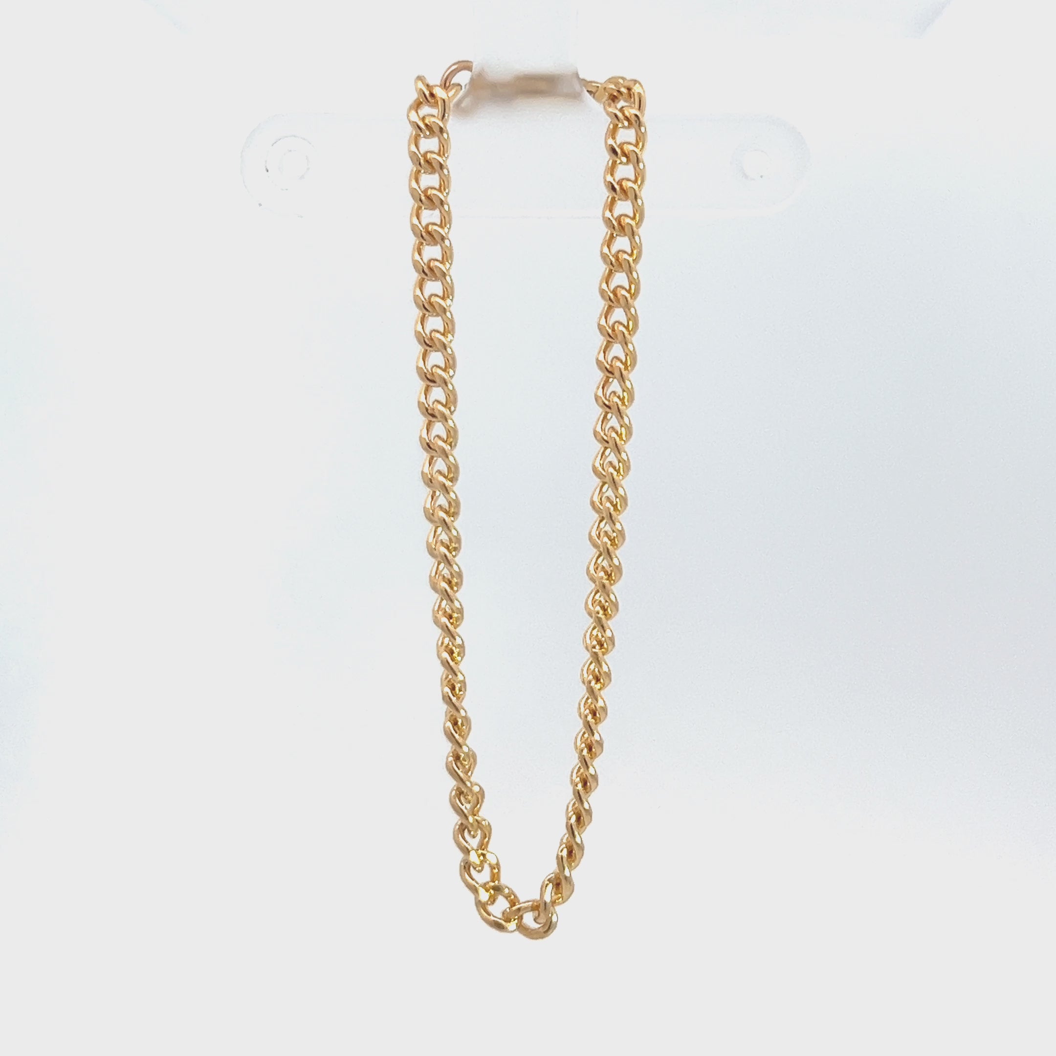 14K Gold Fill Curb Chain