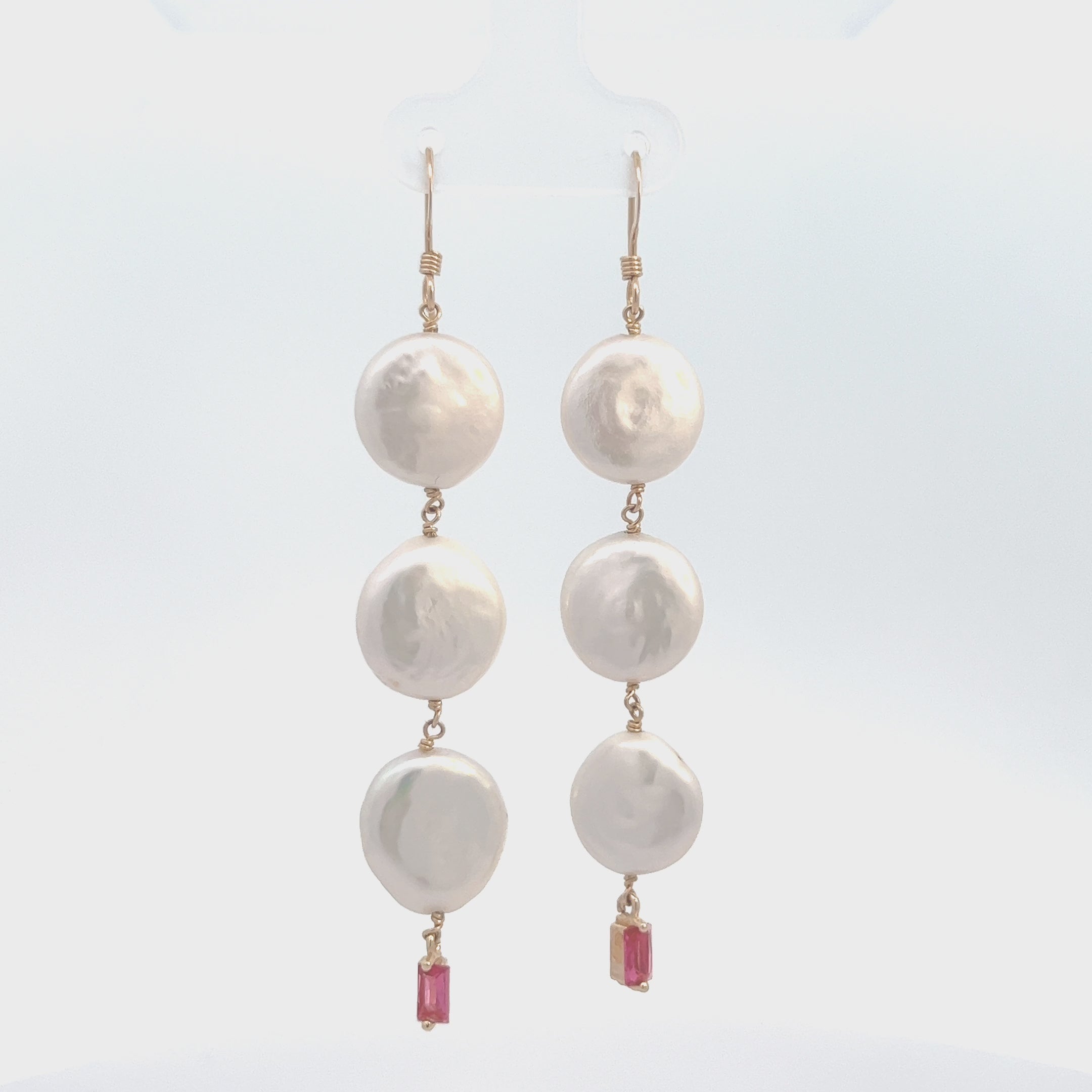 Gaia Pearl Earrings