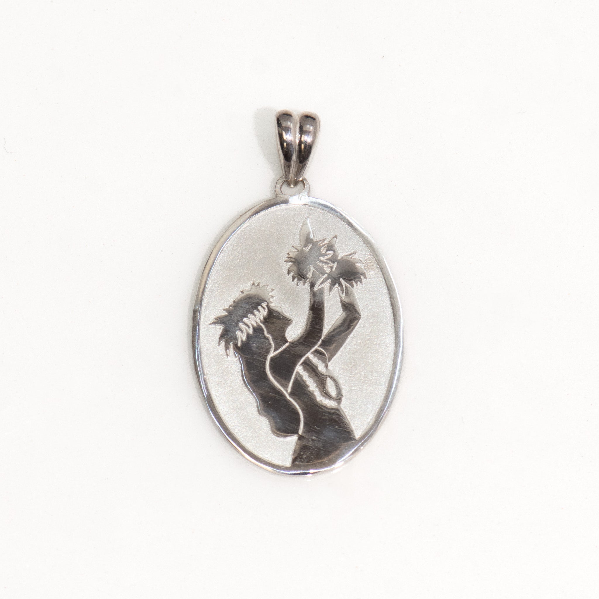 Sterling Silver Ka Ua Pendant