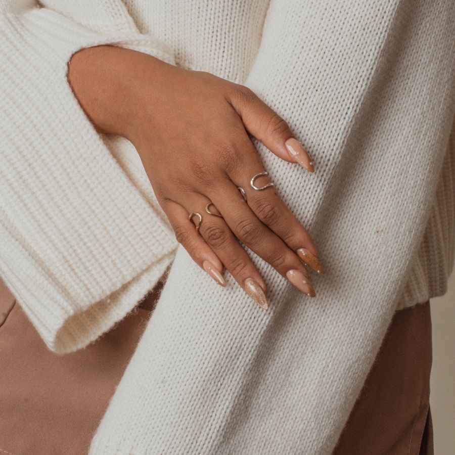 14K Gold Filled or Sterling Silver Rings. Tarnish resistant and waterproof jewelry handmade in Hawaii.
