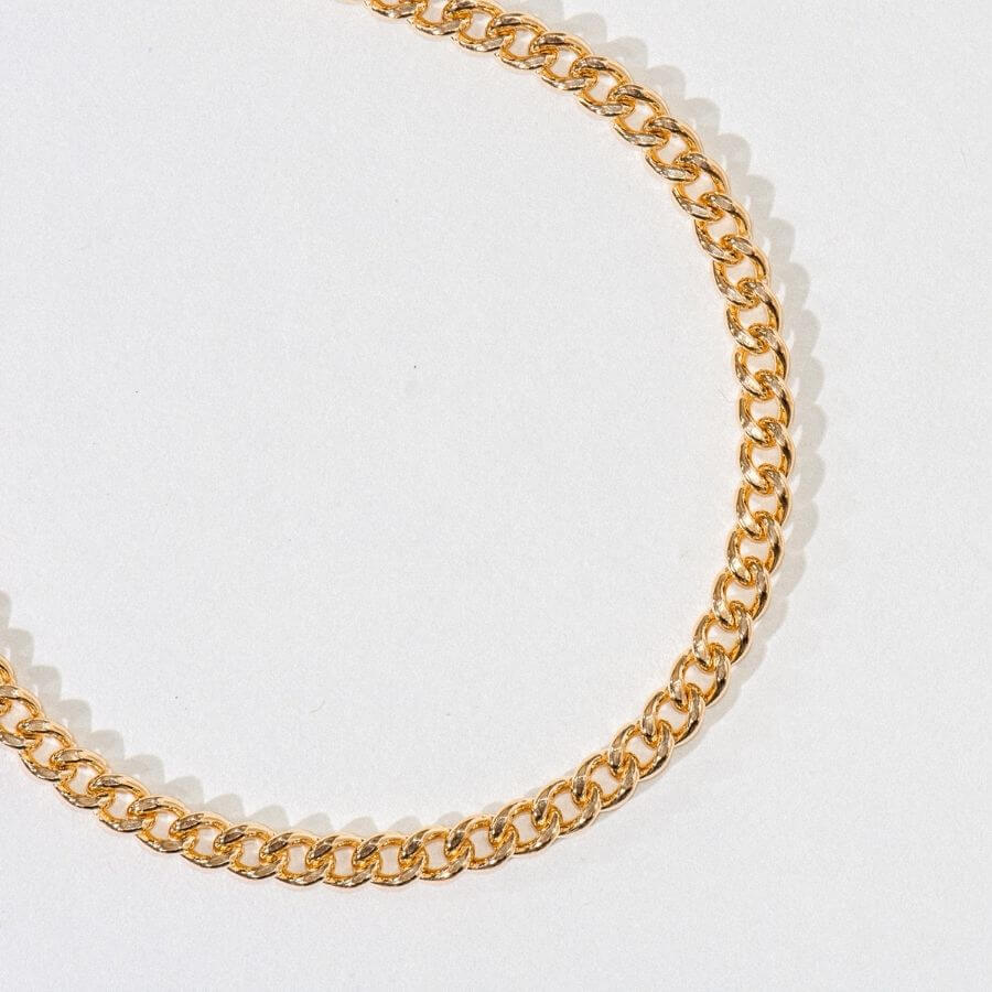 Thick Curb Chain Necklace