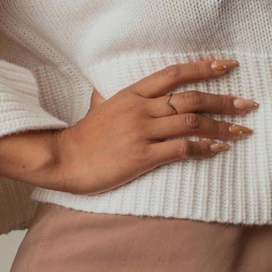 14K Gold Filled or Sterling Silver Rings. Tarnish resistant and waterproof jewelry handmade in Hawaii.